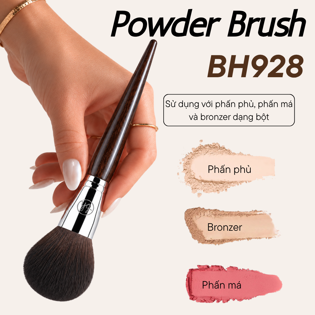  Cọ Phủ Phấn BH Cosmetics Powder Brush BH928
